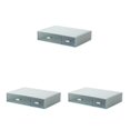 thumbnail image 2 of braveheart Efficient Desktop Storage Organizer - Workspace With Ease Convenient Drawer Storage Organizer blue 2 drawer 3Set, 2 of 6