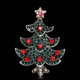 thumbnail image 5 of Yuarrent Decorado Árbol de Navidad Botas de Papá Noel Muñeco de nieve Campana Broche Bufanda Collar Solapa Broche de Navidad Regalo de niña Kits de decoración para fiestas No.44 Yuarrent JR0793-44, 5 of 6
