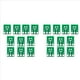 thumbnail image 1 of 200 Uds SOT23 SOT23-3 Turn SIP3 de Doble Cara SMD Turn to DIP Adapter Converter Plate SOT SIP IC Socket PCB Board DIY Kit, 1 of 5