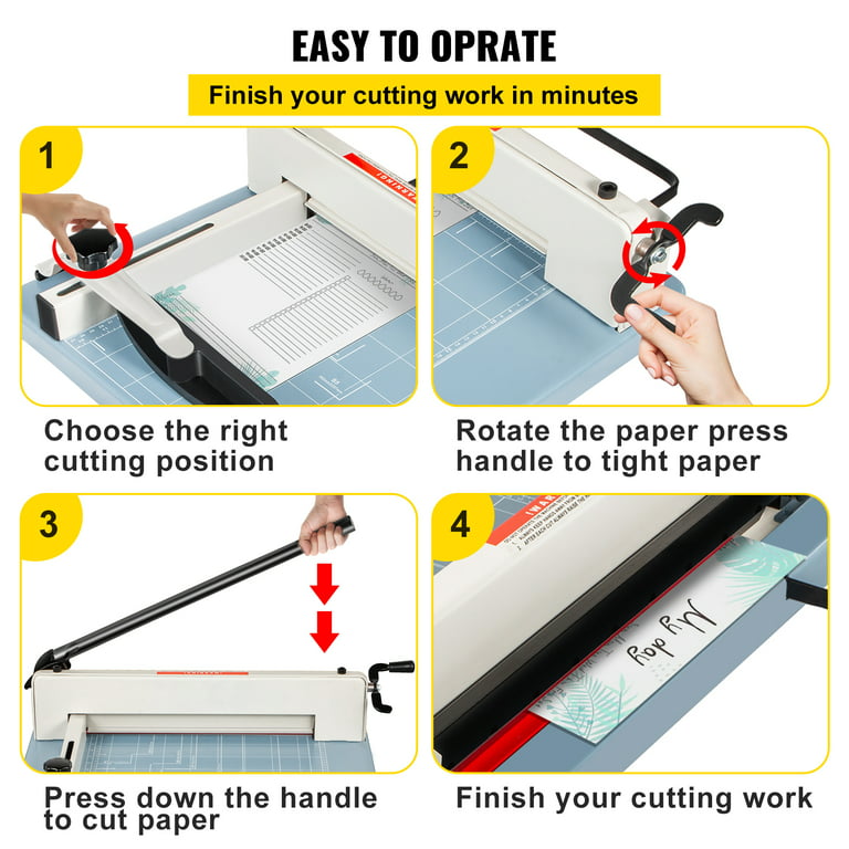 Desktop Paper Cutter Guillotine A3 size paper Cutting Machine max width  40mm Paper Cutting Machine 858-A3