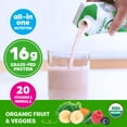 thumbnail image 2 of Orgain® Organic Nutrition™ Grass-Fed Shake - Strawberries & Cream 11 Fl oz,12 Count, 2 of 8