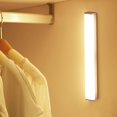 thumbnail image 4 of 2x Dimmable , USB Rechargeable Night Light Dimmable Motion with Strip,for Reading, Makeup Mirror, Bedside, Study Light kusrkot Luz de inducción, 4 of 8
