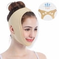 thumbnail image 6 of Face Lifting Slimming Belt, Facial Cheek V Shape Lift Up Thin Mask Strap Face Line Smooth Breathable Bandage for Men and Women (L), 6 of 8