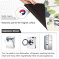 thumbnail image 4 of Yayeee Magnetic Dishwasher Cover for The Front Decoration Home Kitchen Machine Sticker Protector, Light Floral Pattern, 4 of 6