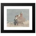 thumbnail image 2 of David Cox 14x12 Black Modern Framed Museum Art Print Titled - Cottage at Northfleet, Kent (ca. 1810), 2 of 5