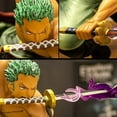 thumbnail image 5 of Roronoa Zoro Anime Action Figure, Three Swords Style Statue- Three Thousand World, Anime Collection Model Figure Toy Decoration Gift, 8 inch, 5 of 8