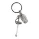 thumbnail image 4 of Llavero de esgrima, colgante, regalo, recuerdo para bolso, aficionado al deporte, monedero, esgrimista, mujeres y hombres. con Sabre, 4 of 9