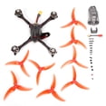 thumbnail image 2 of rc drone sport racing drone rc fpv cámara de carreras rc avión 5 pulgadas Versión deportiva Control remoto Racing FPV RC Drone con micro receptor para EMAX Hawk 51700KV6S BNF ANGGREK Otros, 2 of 8