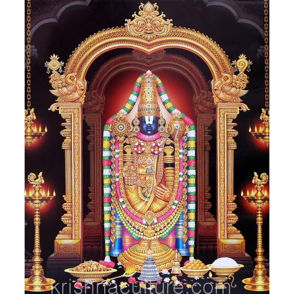 KrishnaCulture Balaji CV39MC Canvas Art 20x24"