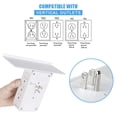 thumbnail image 3 of Estante De Pared Para Enchufes Cfmaster, Protector Contra Sobretensiones De 10 Puertos, Toma De Pared, 8 Extensores De Tomacorrientes Eléctricos Y 2 Puertos Usb De 2,4 A Con Estante Incorporado Extraí, 3 of 5