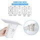 thumbnail image 3 of Estante De Pared Para Enchufes Cfmaster, Protector Contra Sobretensiones De 10 Puertos, Toma De Pared, 8 Extensores De Tomacorrientes Eléctricos Y 2 Puertos Usb De 2,4 A Con Estante Incorporado Extraí, 3 of 5
