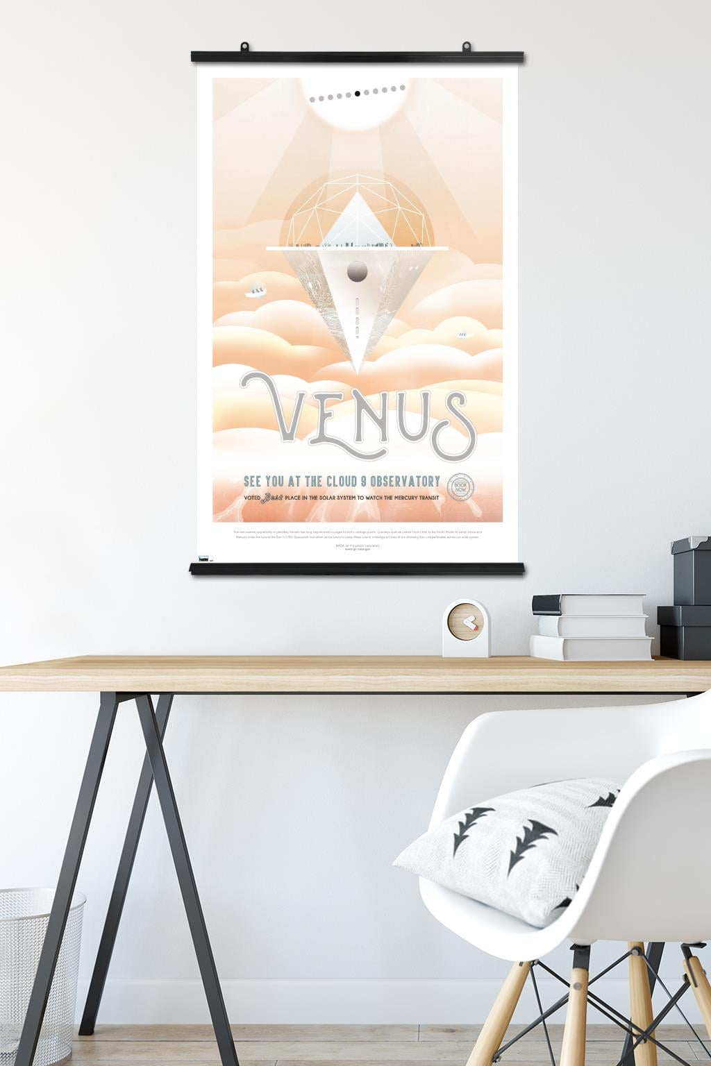 NASA - Venus Travel Poster Wall Poster, 22.375" x 34"