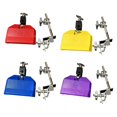 thumbnail image 1 of High Pitched Cowbell with Holder Clamp Easy Installation for Events Party, 1 of 5