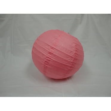 10" DUSTY ROSE CHINESE PAPER LANTERNS 10 COUNTS