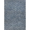 thumbnail image 1 of HomeRoots 352651 5 x 7 ft. Polyester Indigo & Ivory Heather Area Rug, 1 of 1