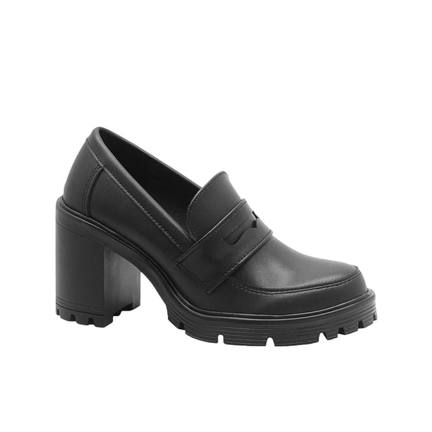 Zapatilla Greenlove® Tacón Ancho Cómodos Elegantes negro 22.5