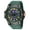 Green, variant on Cool Waterproof Digital Watch for Men Women Luminous Alarm Led Light Sport Electronic Watches