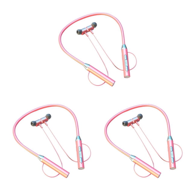 Seitruly Auriculares Auriculares Auriculares compatibles con Bluetooth Auriculares deportivos impermeables recargables Suministro de llamadas de voz para Type7 NO7