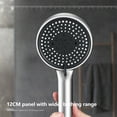 thumbnail image 6 of Dnogom Universal High Pressure Handheld Shower Head,11.4" 5-Mode Anti-Clog Low Water Pressure Boosting Shower Nozzle for Home/Gym/Hotel Bathroom Decor ﻿, 6 of 8