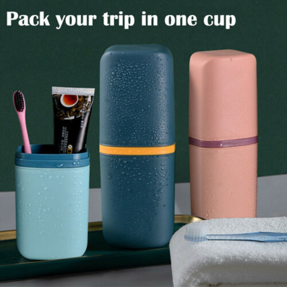 Portable Travel Camping Toothpaste Toothbrush Holder Cover Case Storage Box New 