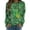 Z1 Green-3, variant on Womens St. Patrick'S Day Fall Tops Green Sequin Pattern Long Sleeve Winter Clothing for Women,Green,2XL