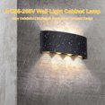 thumbnail image 4 of Una lámpara de gabinete de luz de pared C85-265V 10W Resistencia al agua IP65 para armario de pasillo, 4 of 8