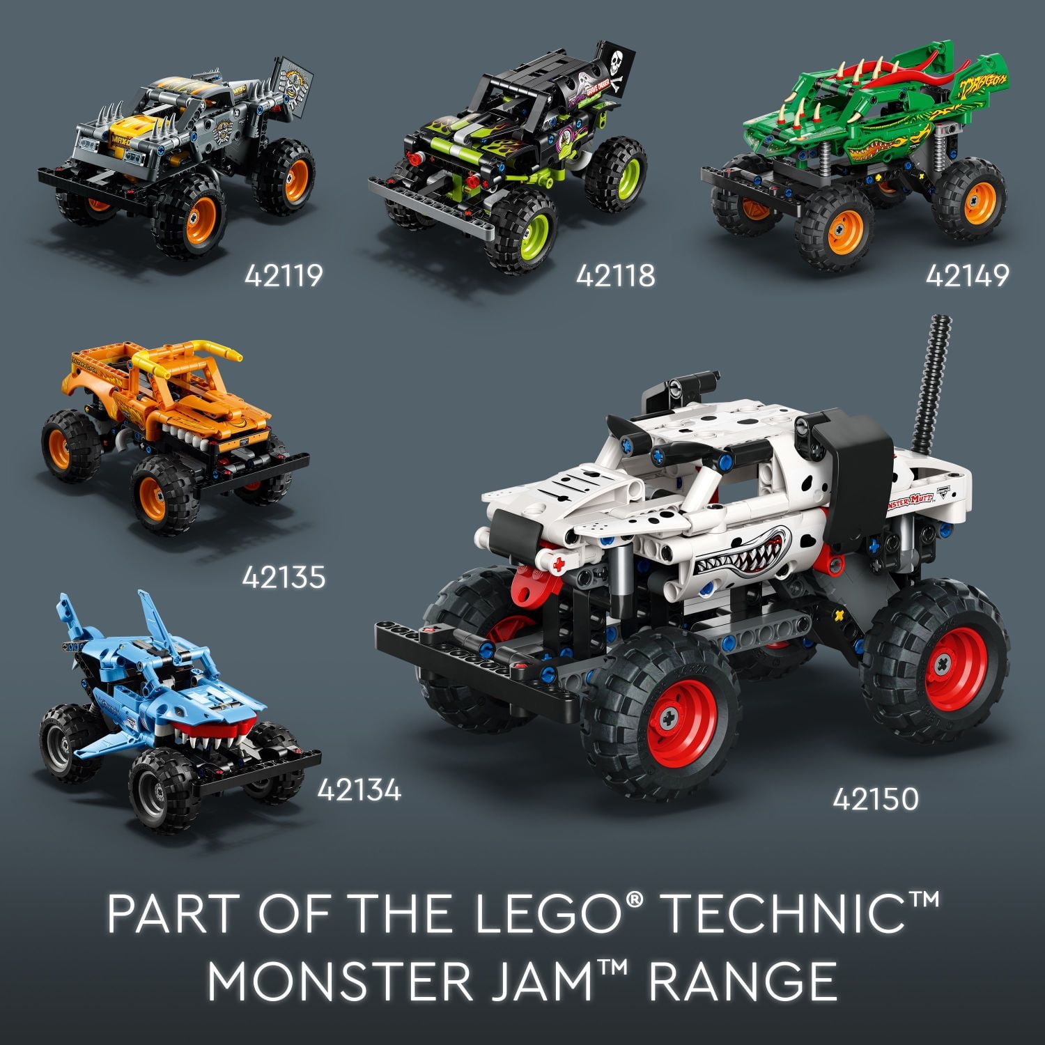 LEGO Technic Monster Jam Monster Mutt Dalmatian Set 42150