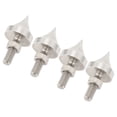 thumbnail image 1 of Ensemble de 4 Pointes de Haut-Parleur, Caisson de Basses CD Hi-Fi, Support d'Isolation pour Plateau Tournant, Pointes d'Isolation Réglables pour Haut-Parleur pour Caisson de Basses Lecteur CD DVD Amplificateur Audio, 1 of 7