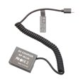 thumbnail image 3 of Decoded Np-W126 Dummy Battery Professional Input PD 9V 12V Spring Cable USB Type, 3 of 8