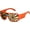 Orange, variant on Costume Agent Macho Wrestler Man Madness Glasses Halloween Costume Accessory Cosplay Sunglasses
