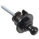 thumbnail image 3 of 4X Cerradura de Correa Cabeza Redonda para Guitarra Electrica Bajo Negro, 3 of 8