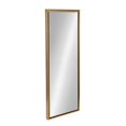 thumbnail image 2 of Kate and Laurel Evans Framed Wall Panel Mirror, 16x48, Gold, 2 of 4