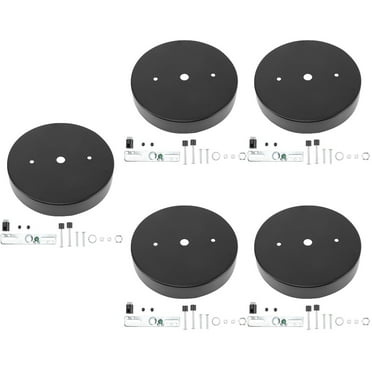 5 Sets Ceiling Canopy Ceiling Light Canopy Lighting Accessories Lamps Chandelier Metal