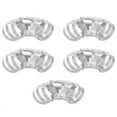 thumbnail image 1 of 50 Piezas De Anillos De Tarta Circulares Con Agujeros De Acero Inoxidable Pastel De Frutas Quiches Molde De Mousse De Pastel Molde Para Hornear De Cocina 10Cm, 1 of 8