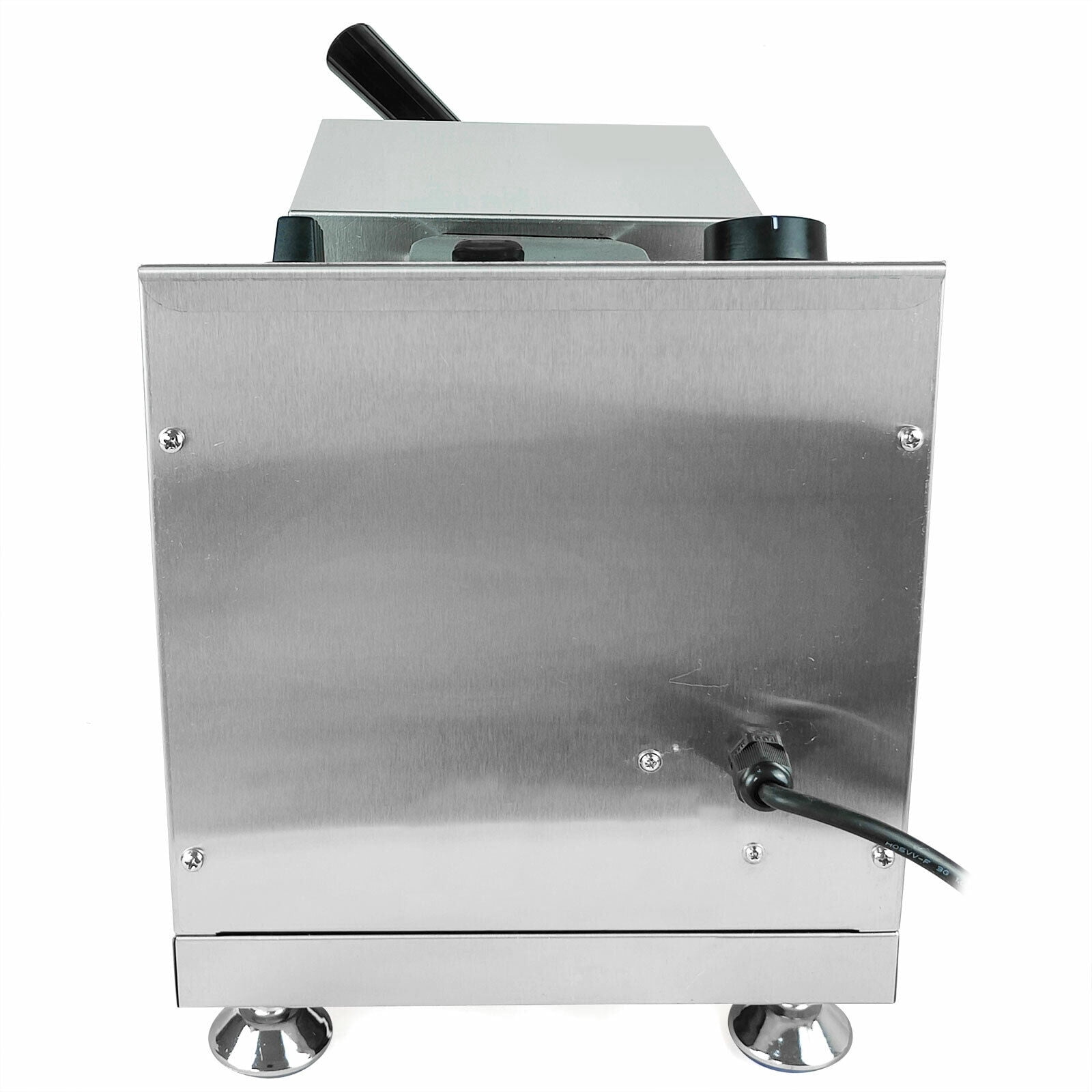 DENEST 1200W Commercial Electric Bubble Egg Cake Waffle Maker Baker Machine Silver