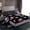 Black Pink Blue, variant on jejeloiu Baseball Sport Game Twin Sheet Sets,Watercolor Graffiti Hippie Bedding For Girls Boys 3 Pieces