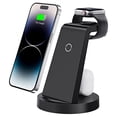 thumbnail image 2 of Estación de carga 3 en 1 Anlmz para iPhone cargador inalámbrico para iPhone 14 13 12 11 X Pro Max y Apple Watch, 2 of 2