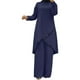 thumbnail image 1 of Conjunto informal navideño para mujer: sudadera con capucha y estampado de copas de vino y pantalones largos - Diseño festivo, corte cómodo, 1 of 4
