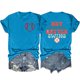thumbnail image 1 of Camisetas de Manga Corta para las Mujeres Carta Impresa Doble Cara Suelta Tee, Casual Vintage Verano Top Mujeres, 1 of 3