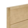 thumbnail image 4 of Plank+Beam Duo Solid Wood Queen Bed Frame with Panel Headboard , No Box Spring Needed, Blonde, 4 of 7