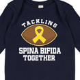 thumbnail image 4 of Inktastic Spina Bifida Awareness Ribbon Boys or Girls Long Sleeve Baby Bodysuit, 4 of 5