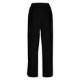 thumbnail image 5 of Tittly Sweatpants Women Lounge Pants Women Women's Casual Slacker Lightweight Straight Leg Pants Womens Pants Comfy Pants Women Black S, 5 of 5