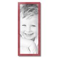 thumbnail image 2 of ArtToFrames 10" x 26" Pink Picture Frame, 10x26 inch Pink Wood Poster Frame (WOM-4431),  Pack, 2 of 8