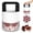 Black, variant on Cherry Pitter Tool,Pit 7 Cherries at Once,Multi-Function Pitting Tool, Portable Cherries Corer Stoner Seed Tool with Ergonomic Push Design,Easy to Use for Making Cherry Jam (Black)