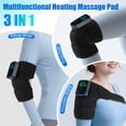thumbnail image 6 of Knee Heated Pad Graphene Heated Knee Brace, Thermal Vibration Massage Knee Wrap, Cordless Elbow Support, 7 Temperature Levels & 3 Vibration Intensity, Portable Thermal Knee Brace for Sports Recovery, 6 of 12