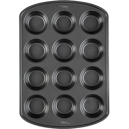 

Perfect Results Premium Non-Stick Bakeware Muffin Pan & Cupcake Pan 12-Cup Steel