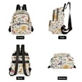 thumbnail image 4 of FORMRS Mini Backpack Purse for Women Travel Daypack Casual Shoulder Bag, Birds and Teapots, 4 of 7