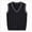 A65-Black, variant on Toddler Boys V-Neck Cable Knit Vest, Sleeveless Pullover Sweater, School Casual Top 5-6 Years