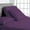 Plum, variant on Top Split California King 100% Egyptian Cotton 1000 Thread Count, Adjustable Beds -Top Split California King Sheets Sets (4 Pcs) Split Down 28" inches from The Top - Plum Solid, 18" Deep Pocket
