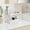 White, variant on YIMWNYI Desktop Storage Rack Organizer, Kitchen and Bathroom Storage Holder, Spice Rack and Cosmetic Stationery Organizer, Versatile Display Shelf for Home and Office Solutions